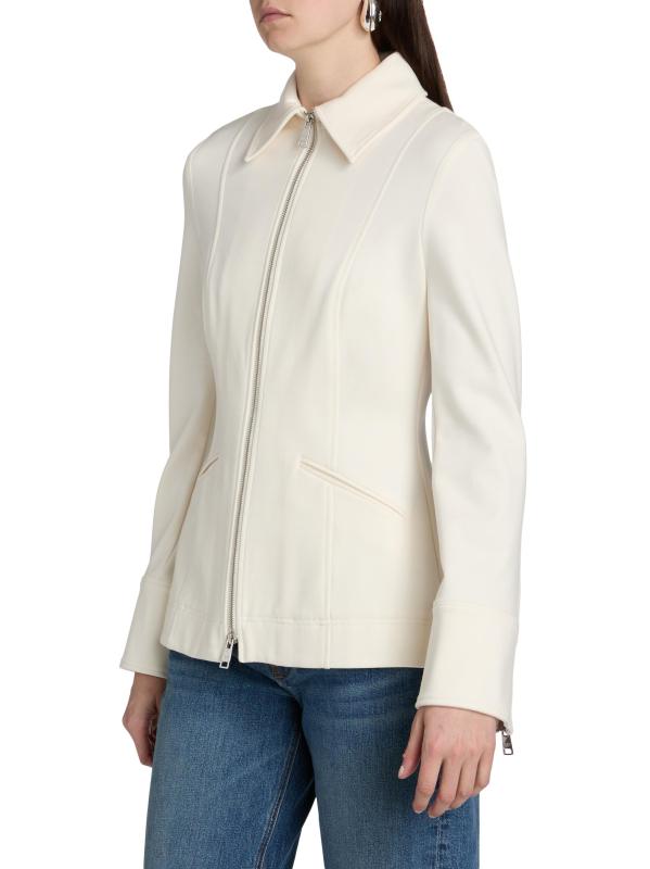 #3: جاكيت ويليس بسحّاب ثنائي الاتجاه - حمامة