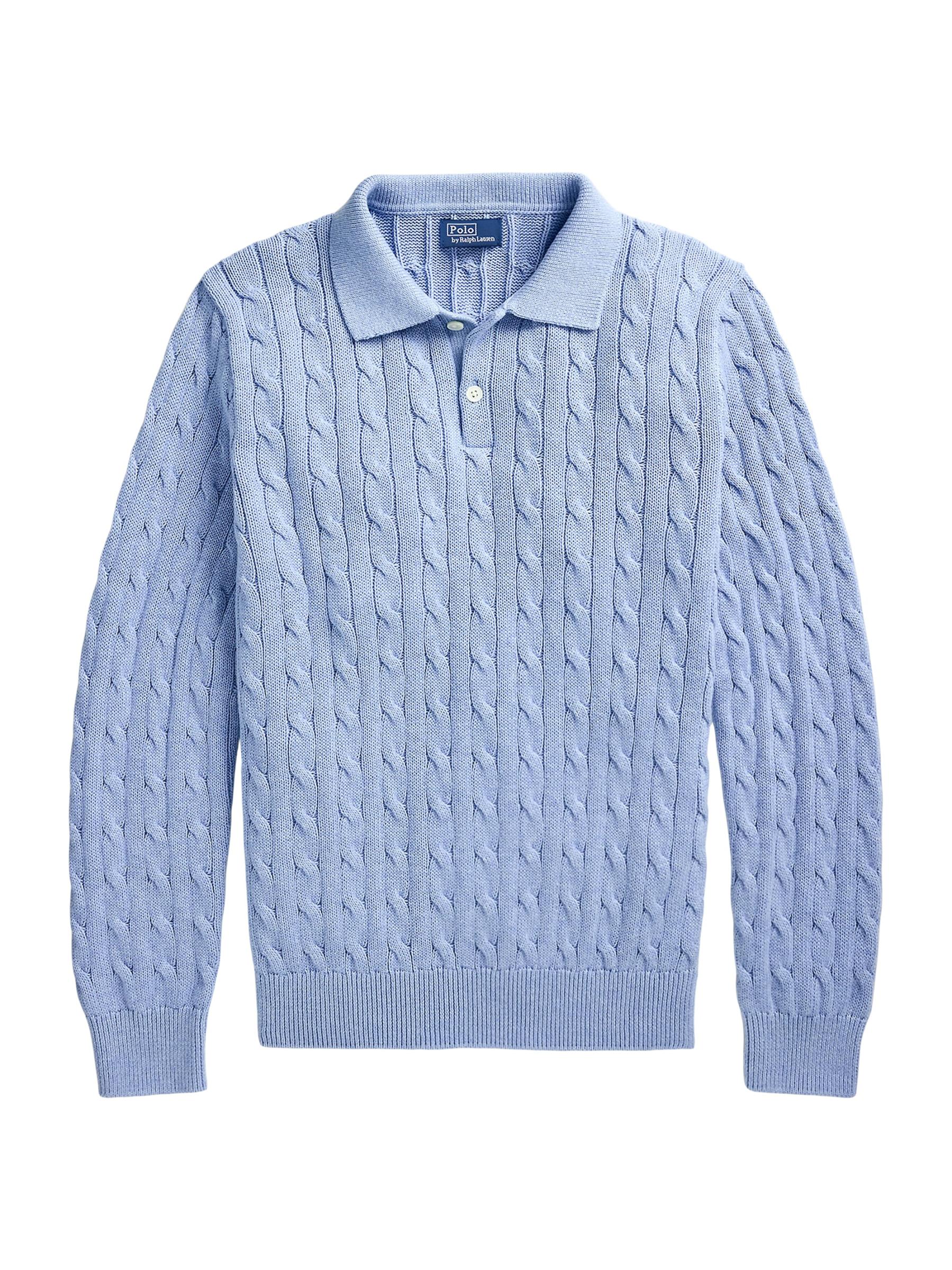 トップス H COTTON NYLON CORD POLO COLLAER KNIT COTTON NYLON CORD POLO COLLAER KNIT