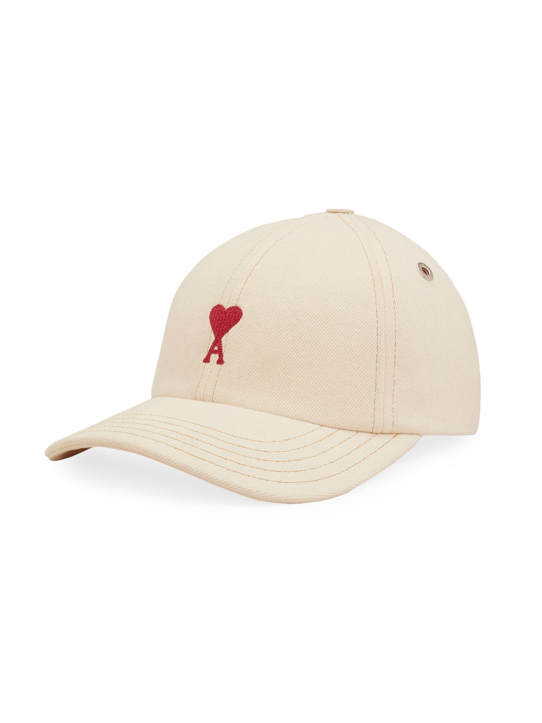 Shop AMI Paris - Ami de Coeur Embroidered Baseball Cap