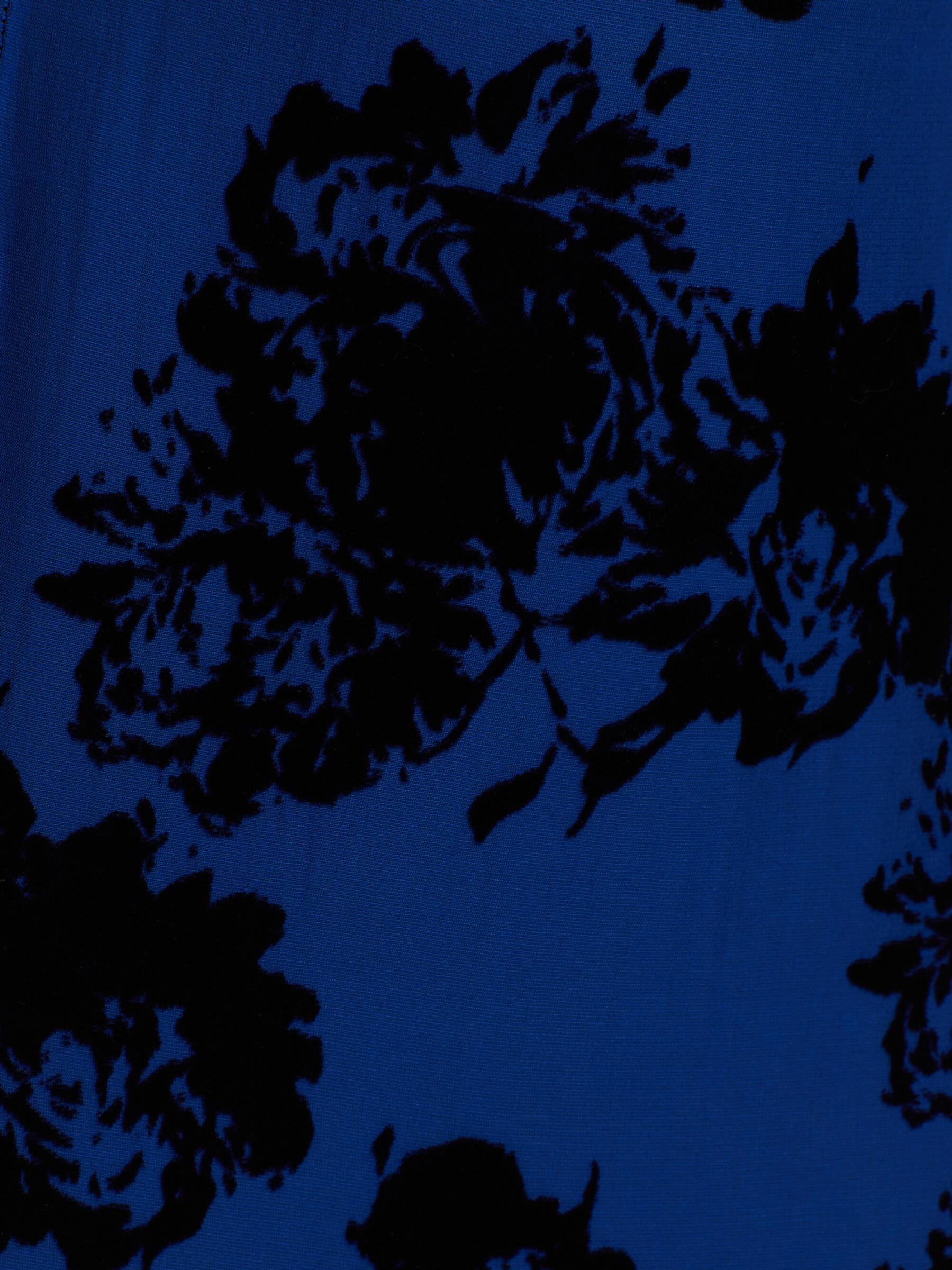 Shop Nina Ricci - Velvet Floral Pencil Maxi Skirt | Saks