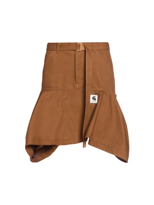 【美品】sacai ドッキングスカート 2 コットン×ウールカシミヤ 13aw 美品】sacai ドッキングスカート 2 コットン×ウールカシミヤ