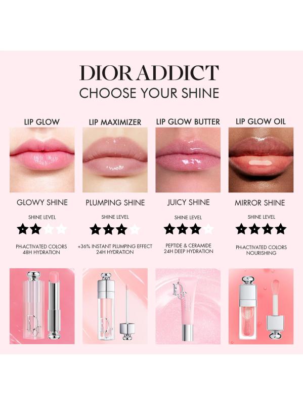 【谷】Dior Addict Lip Glow トリオセット（3本） 谷】Dior Addict Lip Glow トリオセット（3本） Dior Addict Set