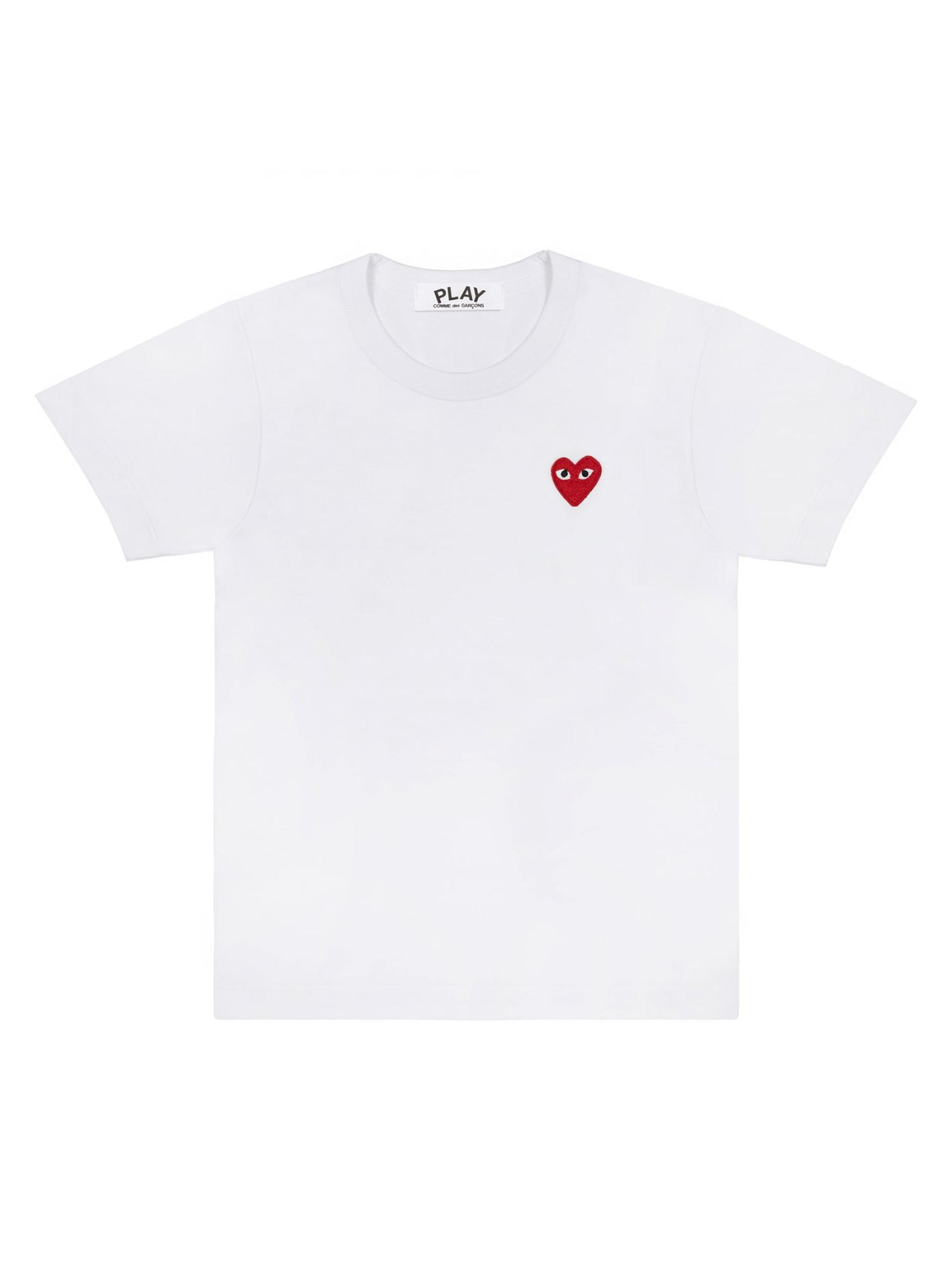 COMME des GARÇON ハート刺繍 Tシャツ Mサイズ Comme de Garcons CDG Gold Logo Heart T-Shirt Men's Size M