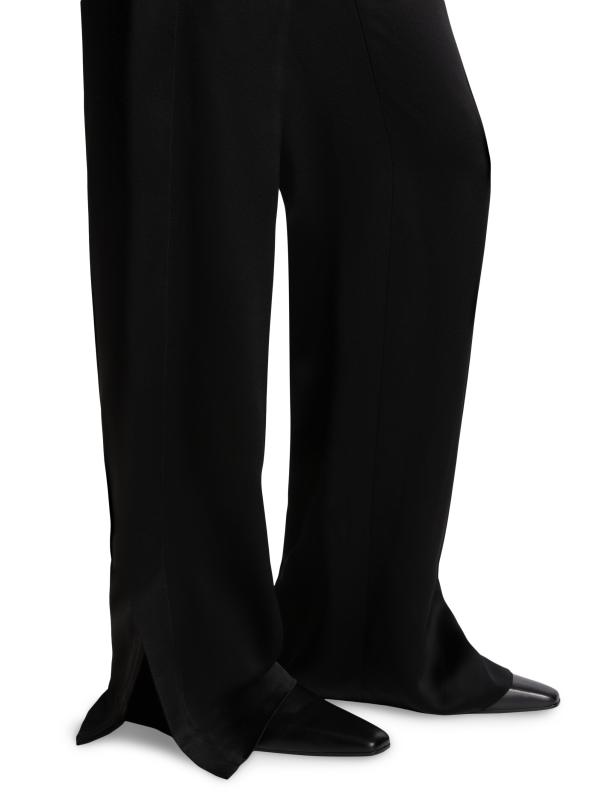 【TOTEME】カフスリット ストレートレッグ トラウザーズ TOTEME】カフスリット ストレートレッグ トラウザーズ TOTEME