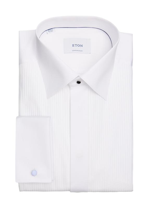 قميص عصري من القطن Plisse-Bib