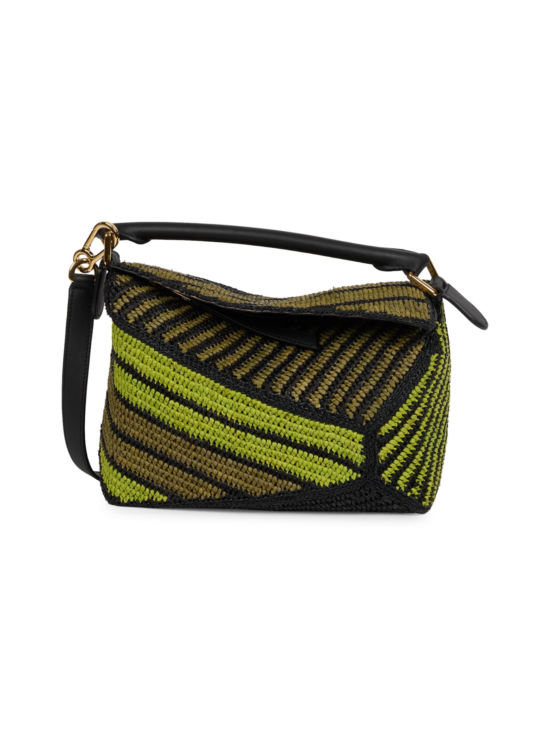 Shop Loewe - LOEWE x Paula's Ibiza Puzzle Edge Small Striped