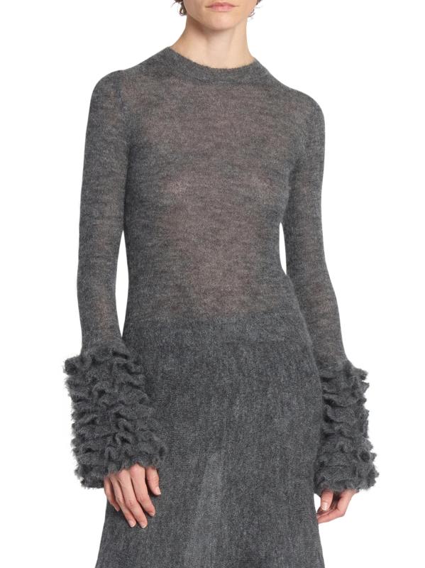 #2: سترة بأساور مكشكشة من مزيج الموهير - جريس تشاين