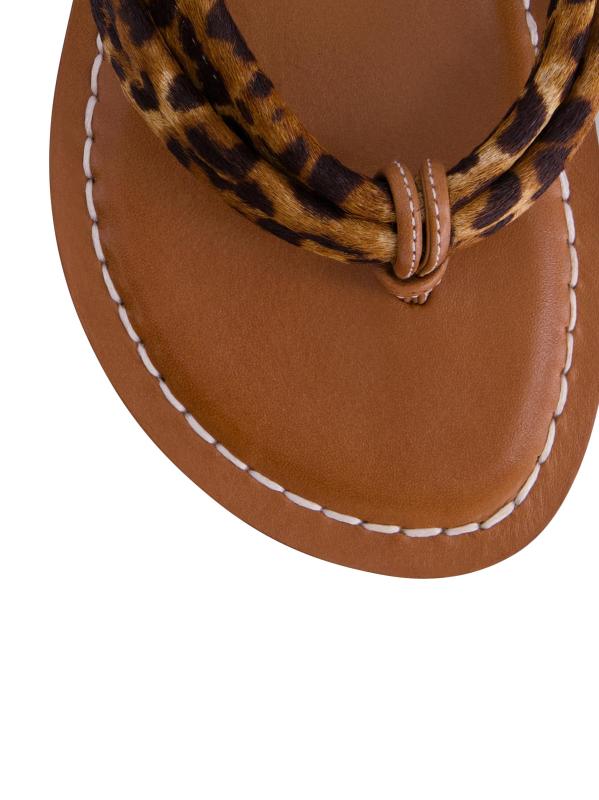 #6: صندل ميامي هيركالف ثونغ - نمر طبيعي