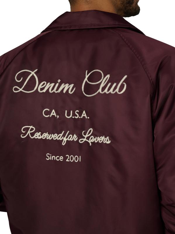 #6: جاكيت ساتين كوتش - نبيذ