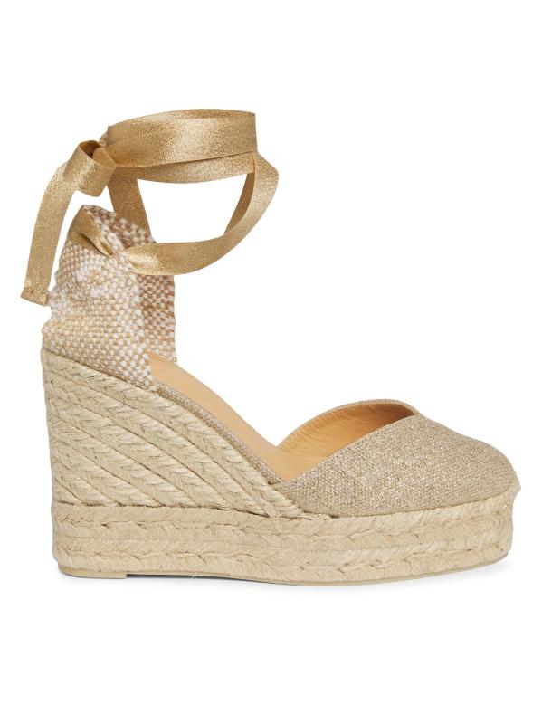 【CASTANER】llic キャンバス espadrille wedge サンダル Black espadrilles for women | CASTAÑER – Castañer