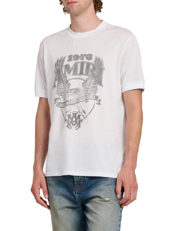 #3: تيشيرت أميري إيجل برقبة مستديرة - أبيض