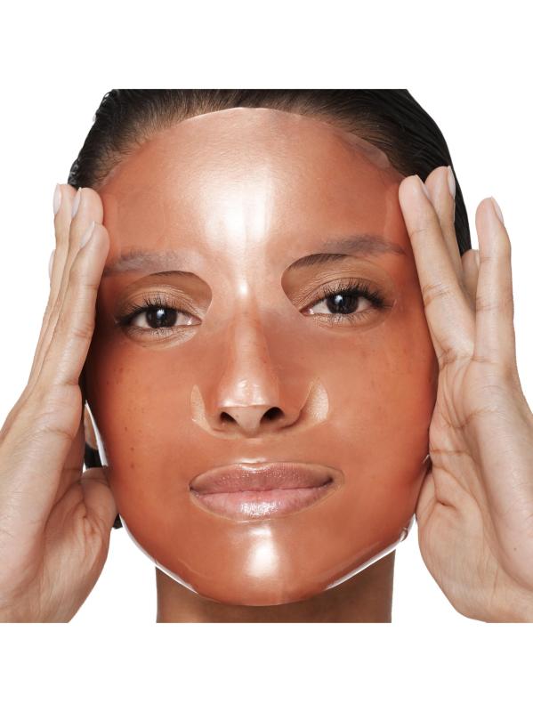 #3: مجموعة قناع معالجة الوجه روز جولد لتفتيح البشرة من 5 قطع - NO COLOR