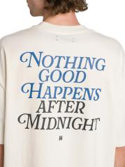 Amiri - アミリ・ナイト・コットン・オーバーサイズ・クルー