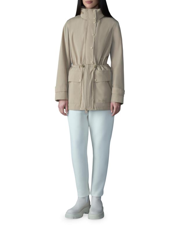【関税込み】MACKAGE オフホワイト Keryn レインジャケット Mackage Keryn Rain Jacket | Harrods US