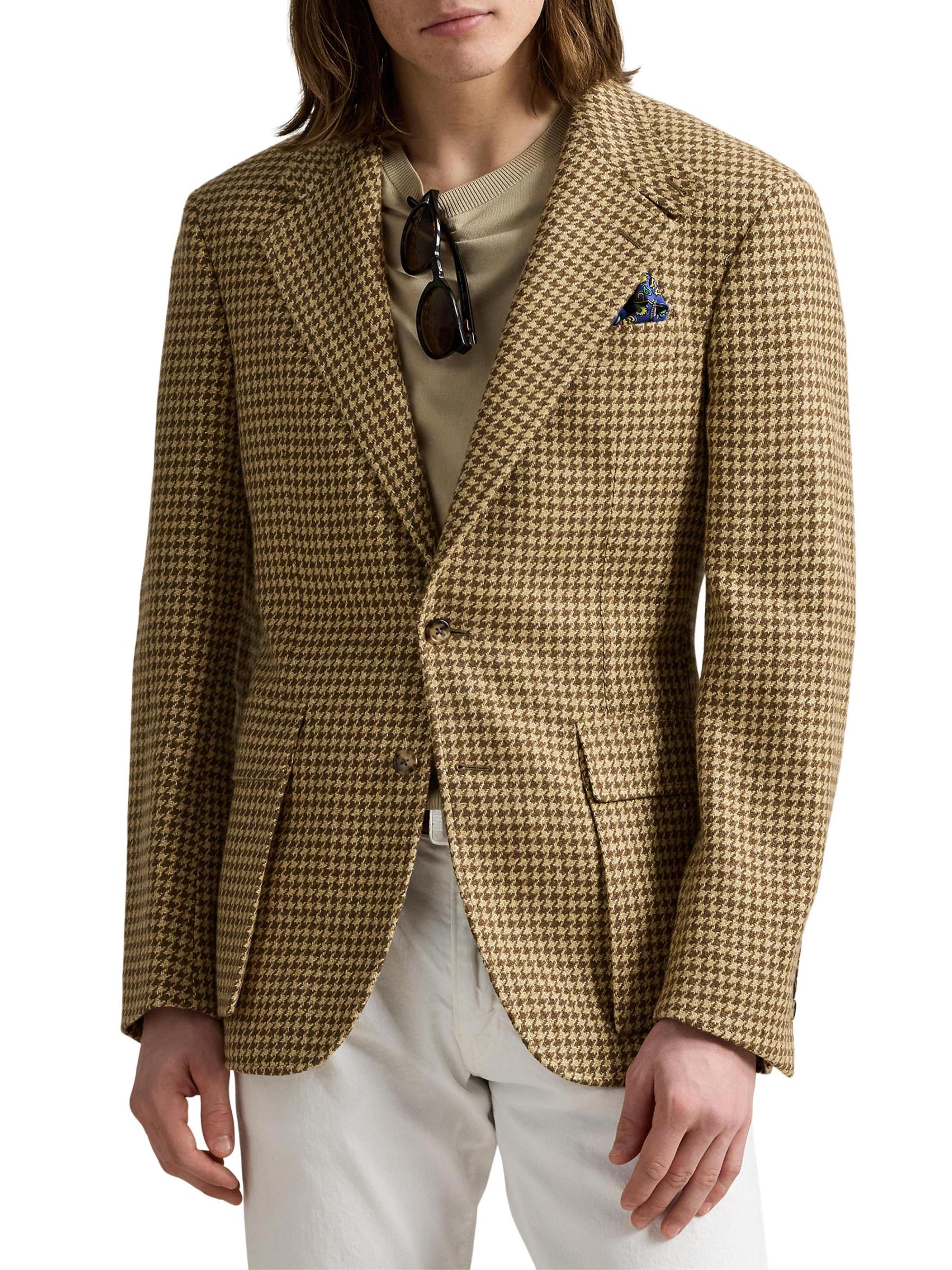 Shop Polo Ralph Lauren - The RL67 Houndstooth Jacket | Saks Fifth