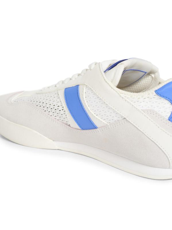 #5: حذاء كلوي كيك برقبة منخفضة - أبيض+أزرق