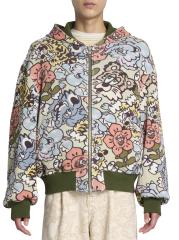 【KENZO】ドローイング バーシティ ポッパー フーディ ※送関込 KENZO】ドローイング バーシティ ポッパー フーディ ※送関込