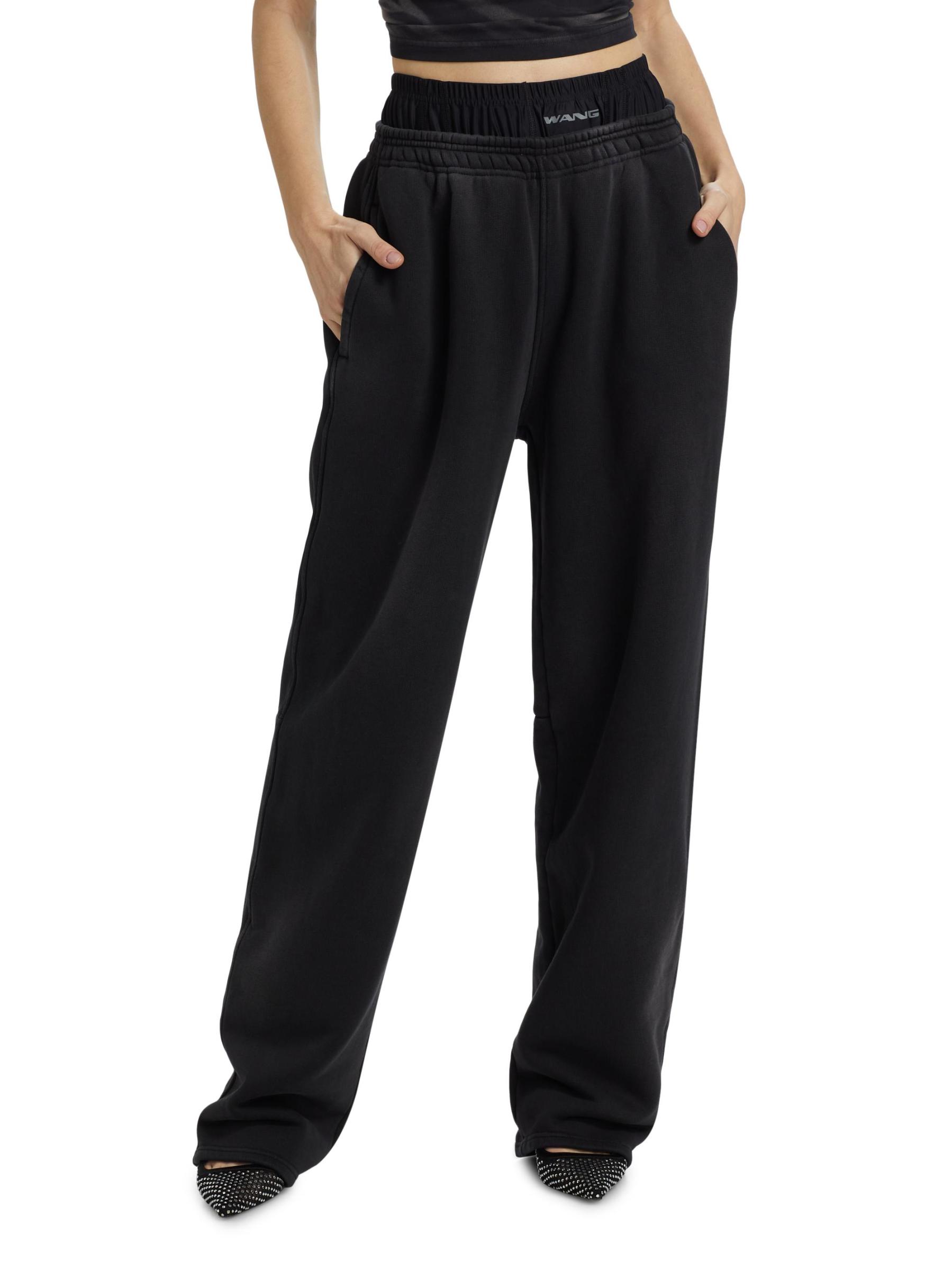 Shop Alexander Wang - Pre-Styled Bike Short Sweatpants | Saks