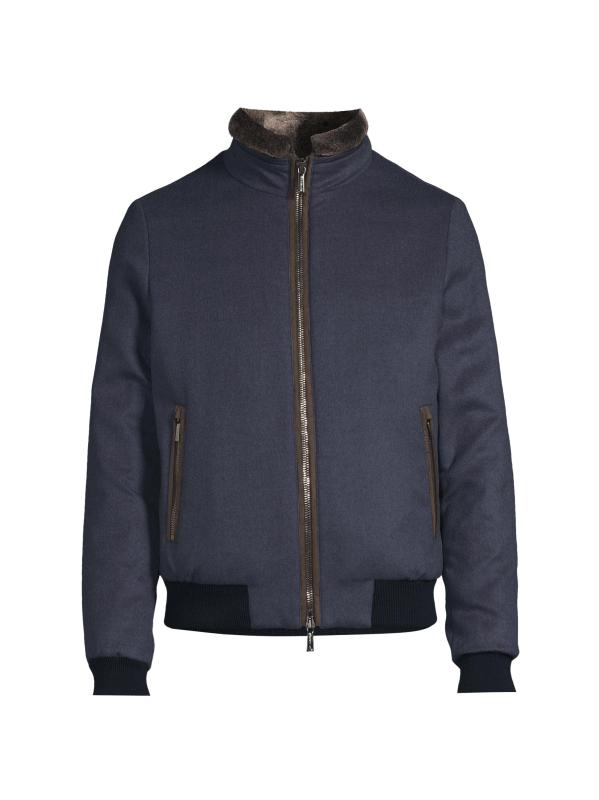 جاكيت بيلاتي من الصوف والكشمير