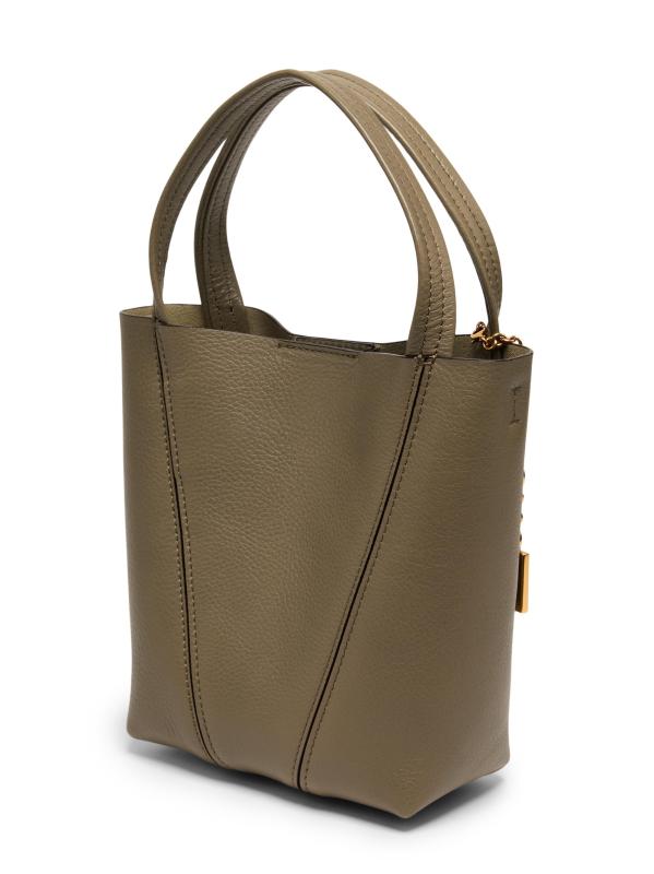 #4: حقيبة يد صغيرة مصنوعة من الجلد بتصميم سبن - ALOE GREEN