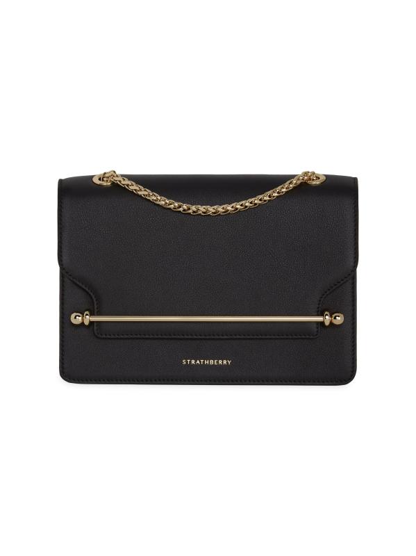 حقيبة كتف جلدية شرقية/غربية