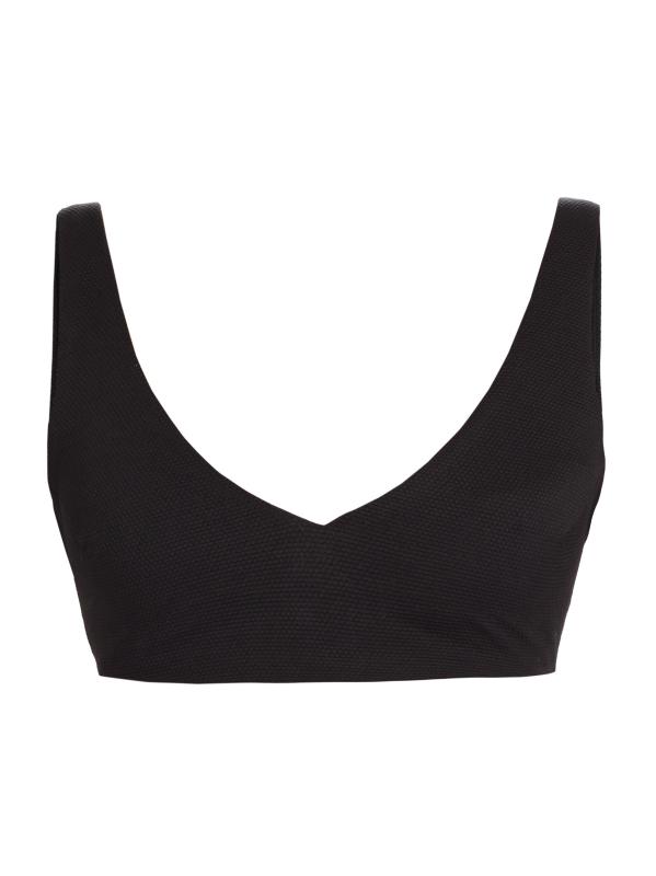 بلوزة بيكيني بيكيه بلونج بارزة الملمس