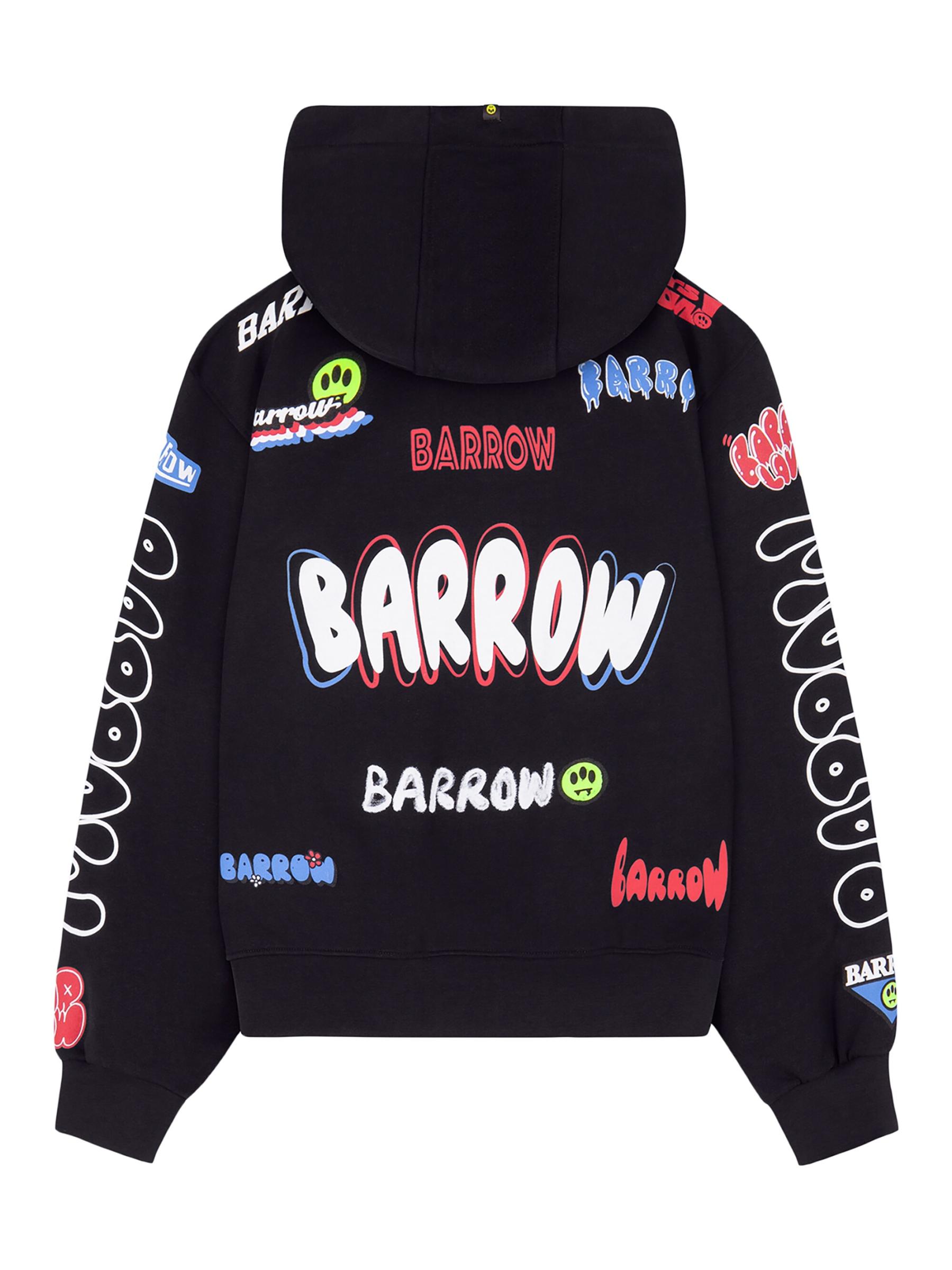 Shop Barrow - Fake Patch Cotton Hoodie | Saks Fifth Avenue