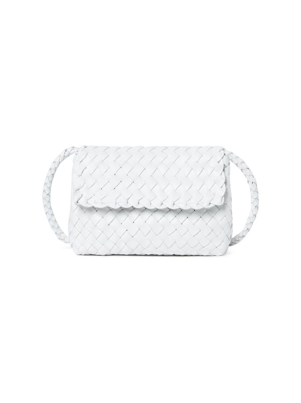 Vinnie Woven Leather Crossbody