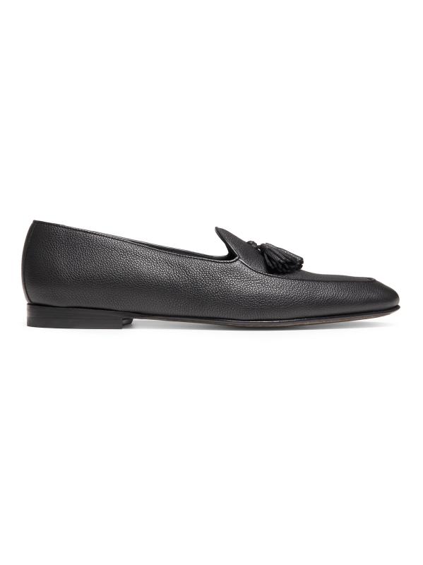 Lennox Leather Tassel Loafers