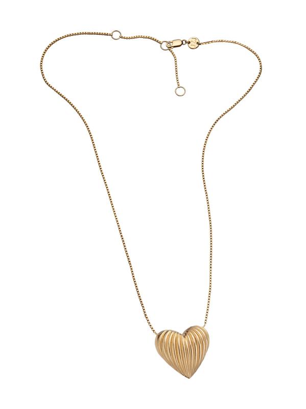 قلادة شارا مطلية بالذهب عيار 18 قيراطًا