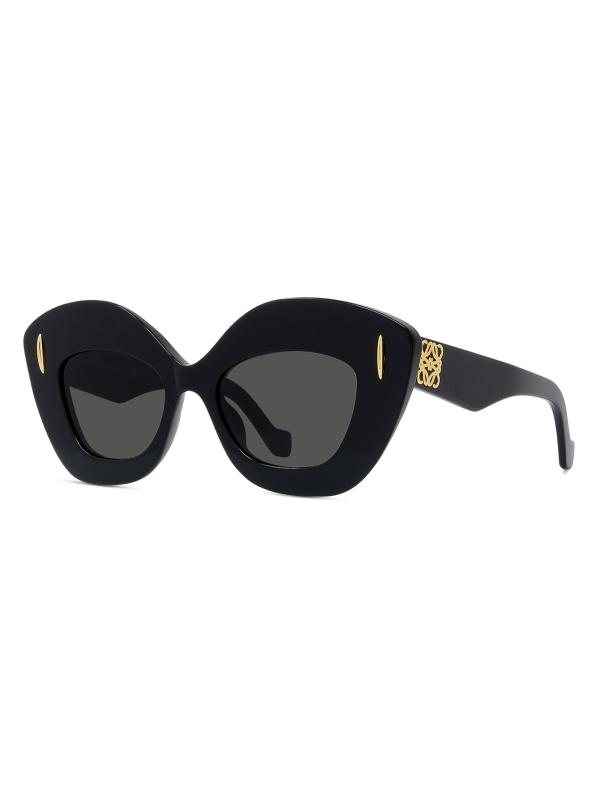 【LOEWE】アナグラムキャットアイサングラス Loewe - アナグラム 53MM キャットアイ サングラス をオンライン
