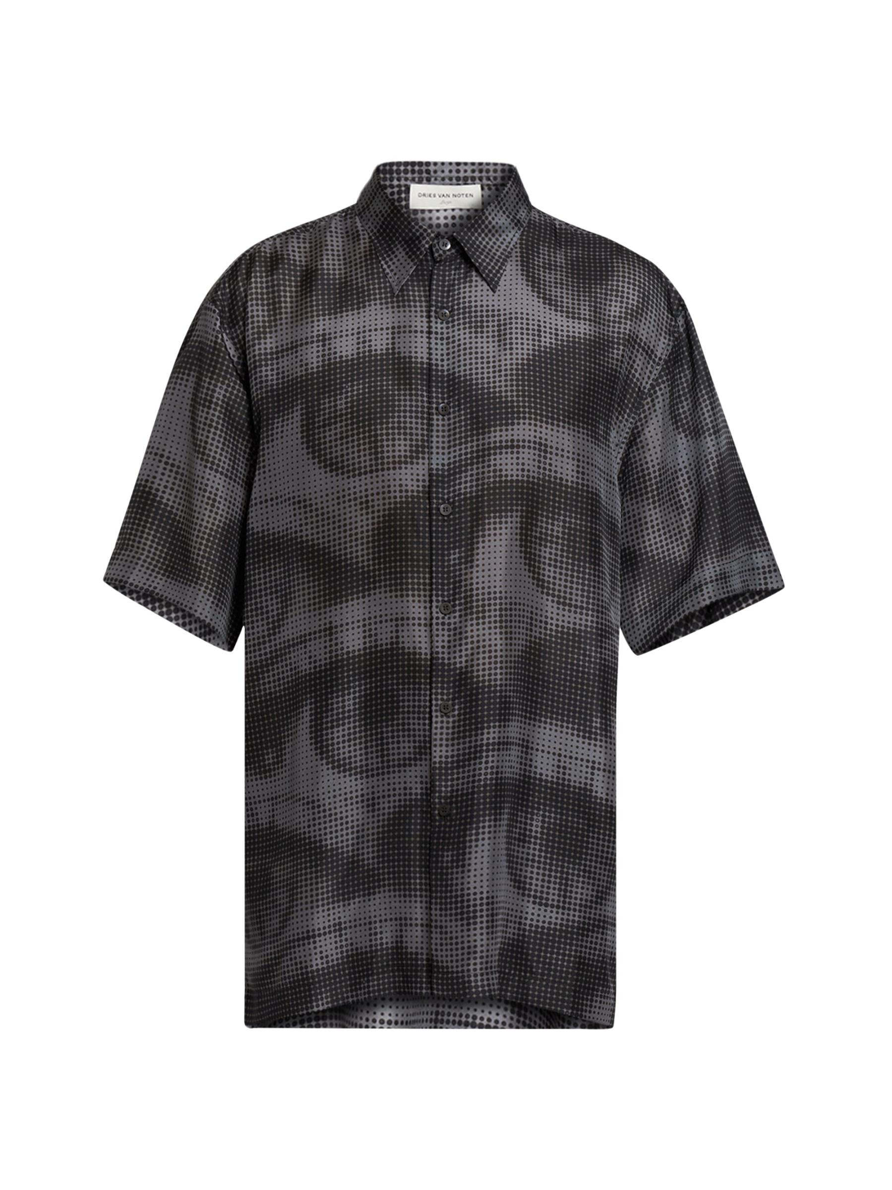 Tシャツ・カットソー Dries Van Noten SHORT SLEEVES CASSIDYE SHIRT Cassi EMB Shirt in Black – SVRN