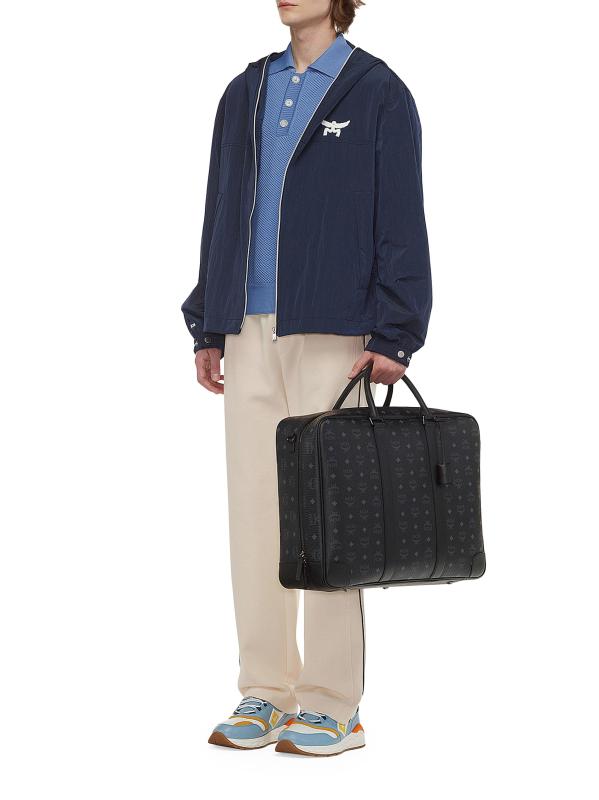 #2: حقيبة قماشية كبيرة مطلية بفيستوس من Ottomar - أسود