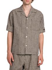 【関税＆送料込み】Bottega Veneta Gingham T-Shirt Clothing BOTTEGA VENETA | Oversized Gingham Pocket Cotton T-Shirt