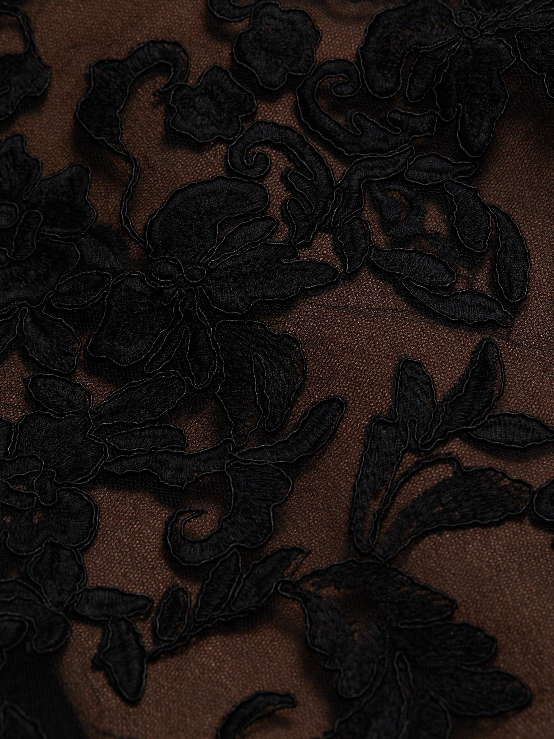 （US発）Marchesa Notte ストラップレスマキシドレス Marchesa Notte - レースストラップレスコルセットマキシドレス