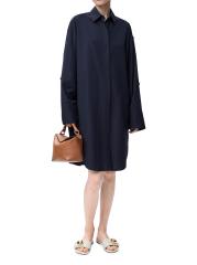 Loewe - コットン膝丈シャツドレス をオンライン購入 | Saks