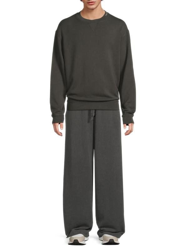 #6: سويت شيرت يومي من القطن والكشمير - فحم