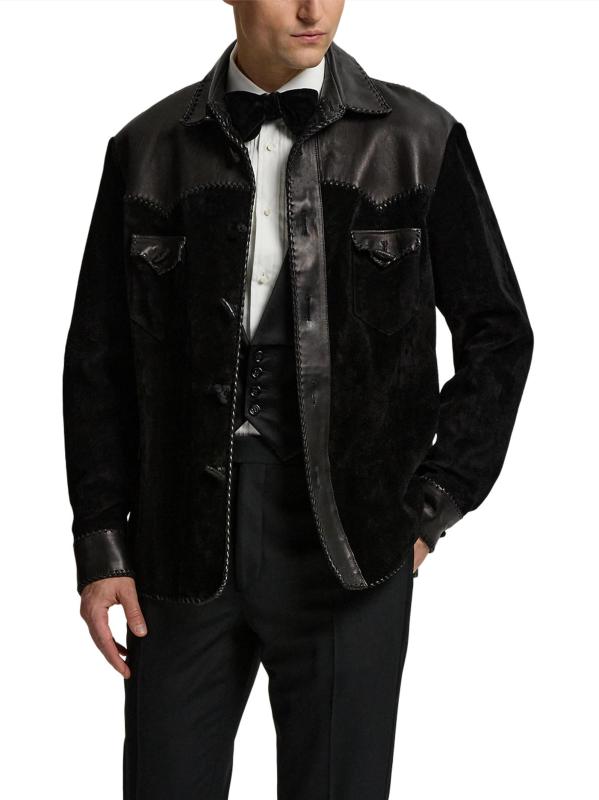 #3: ربطة عنق مخملية - أسود