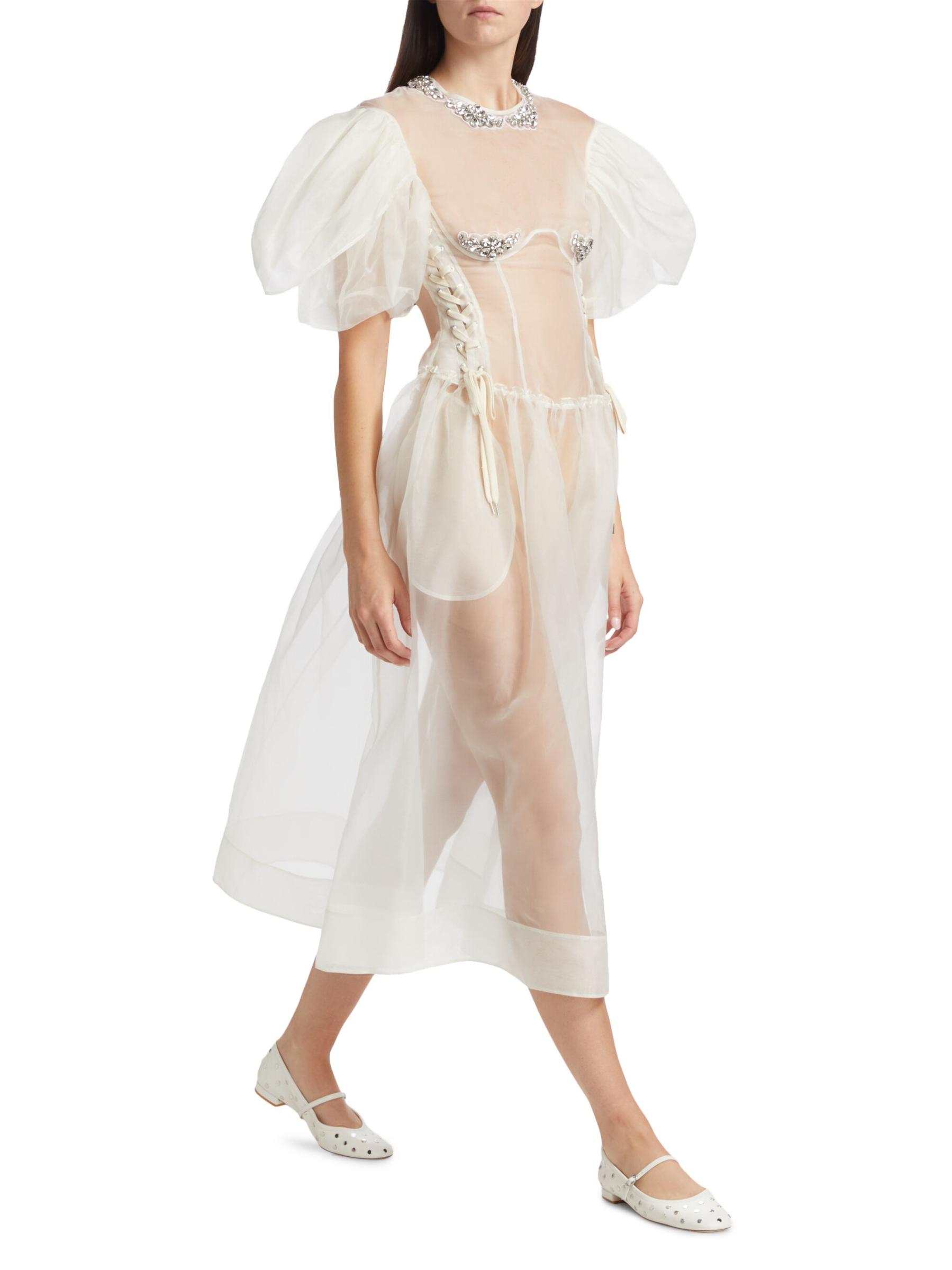大人可愛い【Simone Rocha】シルクオーガンザカーコート Women's New Arrivals – Page 3 – Simone Rocha US