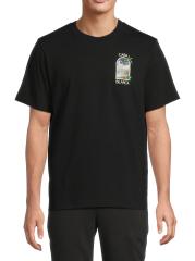 [CASABLANCA]ラ・ナイトTシャツ Casablanca LA Night Printed T-Shirt in Black – TheDesignerBox