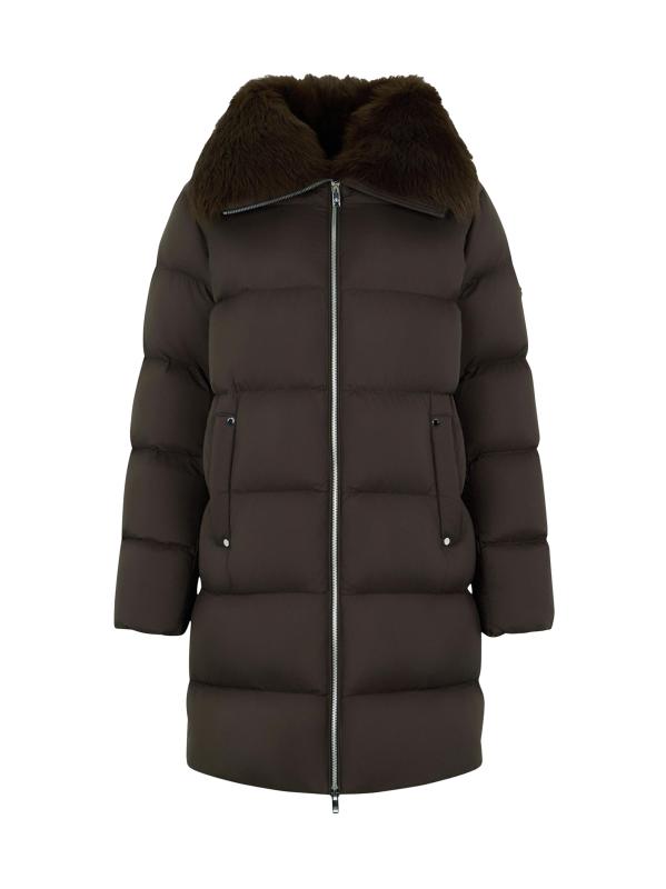 جاكيت Belle Dune مزيّن من الفرو الصناعي