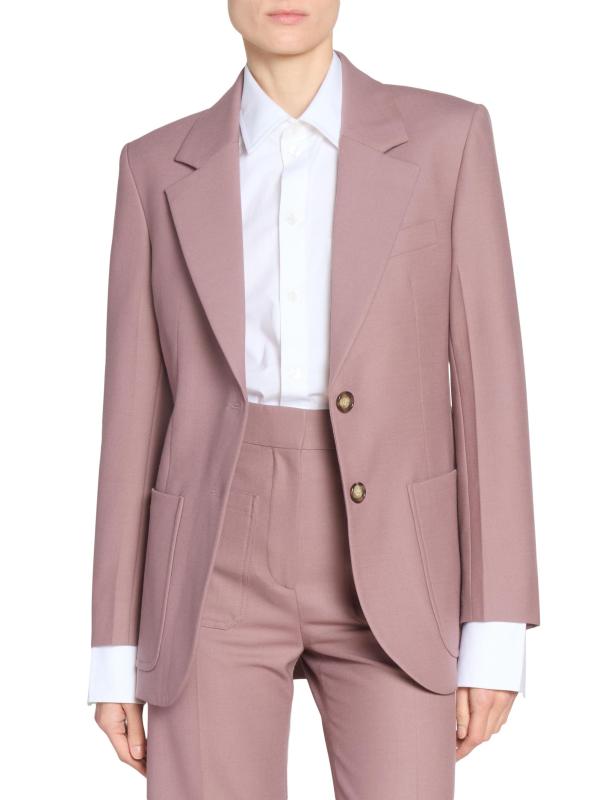 #2: جاكيت قطني وحيد الصدر بجيب مرقع - خبازي