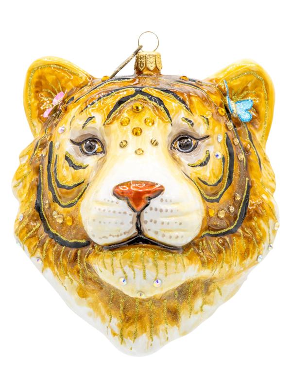 زخرفة عيد الميلاد المتوجة