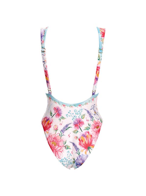 #2: بدلة سباحة من قطعة واحدة من توليبا كروما - متعدد الألوان