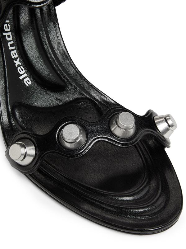 Shop Alexander Wang - Riot 85MM Studded Leather Sandals