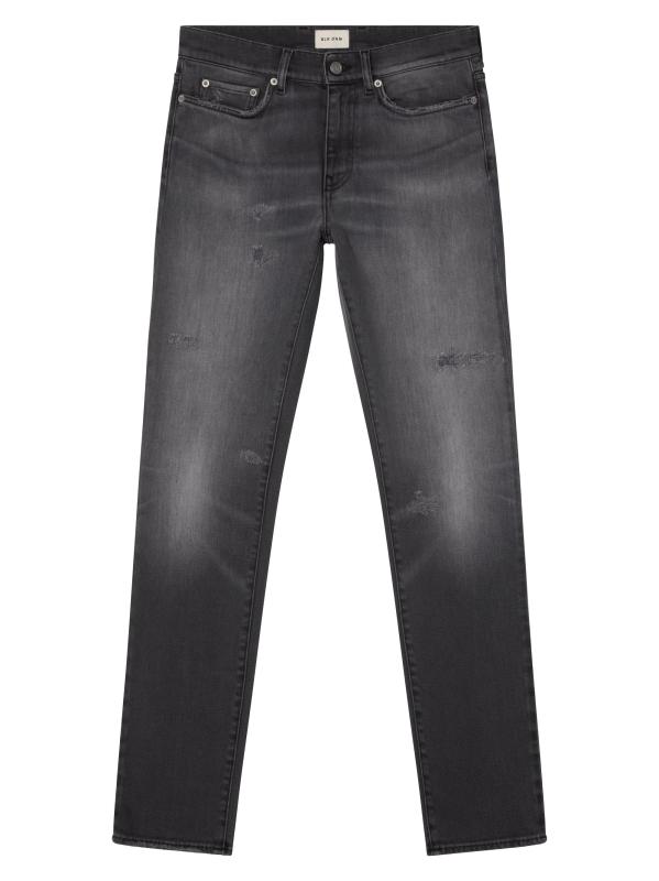 Mid-Rise Straight-Leg Jeans