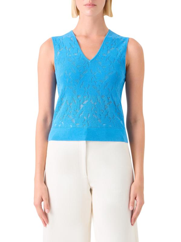 #2: بلوزة بيرنوت إنتارسيا من مزيج الصوف - توايلايت