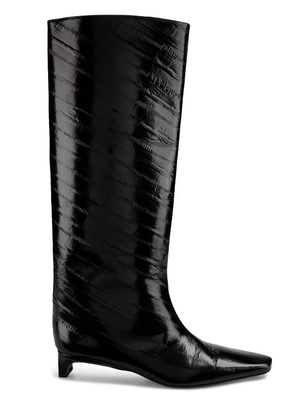 حذاء Joan من الجلد بطول 35 ملم يصل إلى الركبة