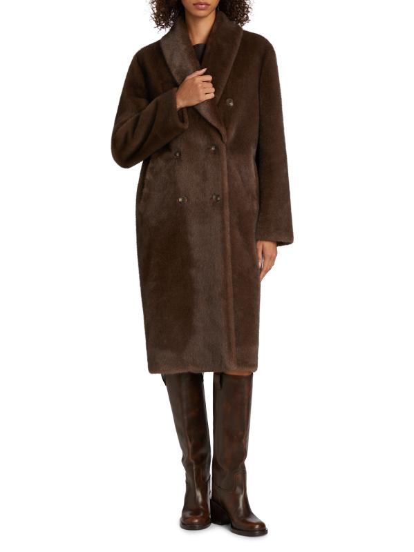 Shop Elie Tahari - Heritage Bianca Faux Fur Coat | Saks