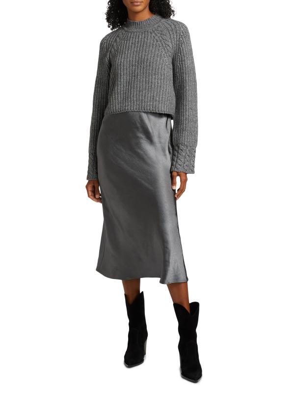 【送料&関税込】Maison Margiela Wool Blend Midi Dress Maison Margiela Wool Blend Midi Dress | italist